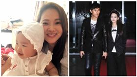 伊能靜,小米粒,秦昊（合成圖／翻攝自伊能靜臉書）