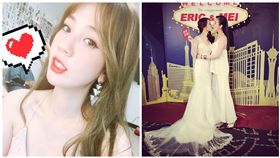 張艾亞參加婚禮　組圖／翻攝自張艾亞臉書