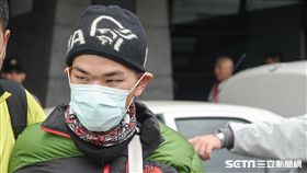 梁聖岳返台 圖／記者林敬旻攝