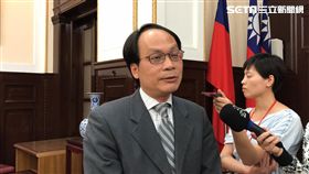 國是會議籌委會副執行秘書林峯正。潘千詩攝影