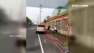 父子路邊打架　關心遭罵：關你啥事？