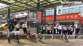 自行車亂停！台南火車站機車臨停區將加強取締（圖／台南市政府）