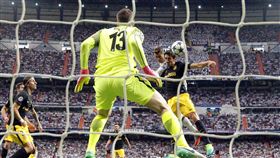 ▲C羅頂進第1球。（圖／美聯社／達志影像）