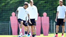 ▲尤文圖斯球員練球。（圖／美聯社／達志影像）