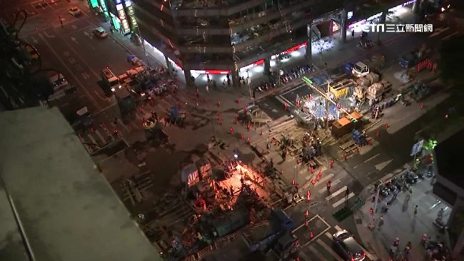 光復八德路塌陷　5日可望單線通車
