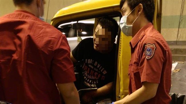 中和隧道4車追撞事故　釀2人傷