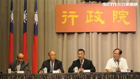 行政院會會後記者會。記者盧素梅攝