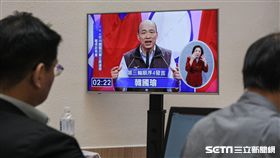 國民黨黨主席選舉電視政見發表會 圖／記者林敬旻攝