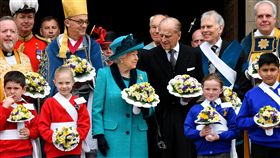英國王室、英國女王伊麗莎白二世和其夫婿菲利普親王（Prince Philip）▲（圖／路透社／達志影像）