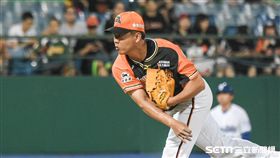 統一獅廖文揚 圖／記者林敬旻攝