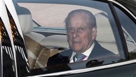 英國王室、英國女王伊麗莎白二世和其夫婿菲利普親王（Prince Philip）▲（圖／路透社／達志影像）