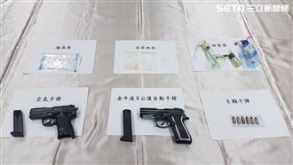 二度衝撞遭警開槍　他翻車受困被救出