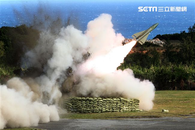 鷹式飛彈。（記者邱榮吉/攝影）

