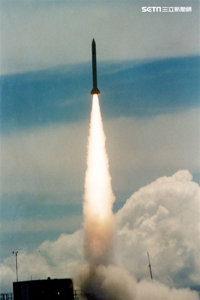 天弓二飛彈。（記者邱榮吉/攝影）
