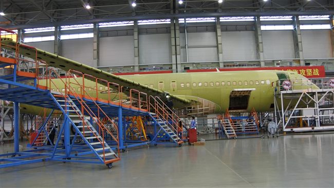 陸產C919客機首飛　90分鐘測試