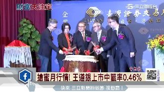 王道銀行上市　申購中籤率0.46%