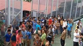 印尼，監獄，逃獄，犯人（圖／翻攝自YouTube）