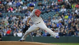 ▲德州遊騎兵強投達比修有。（圖／美聯社／達志影像）