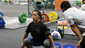 舉重：郭婞淳(中央社)