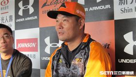 ▲統一獅總教練黃甘霖。（圖／記者蕭保祥攝）