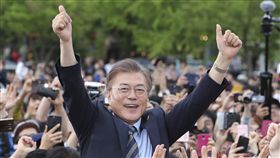 大選,投票,青瓦台,南韓,文在寅（圖／美聯社／達志影像）