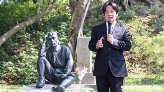 賴清德：八田、蔣介石銅像意義大不同