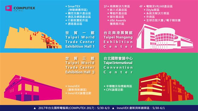 台北電腦展　開放時間及交通資訊在這