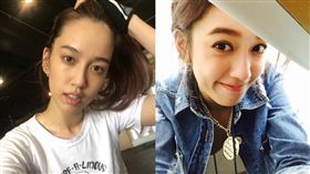 陳庭妮跑趴巧遇蜘蛛女克莉絲汀鄧斯特（Kirsten Dunst）。（圖／翻攝自陳庭妮臉書）