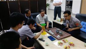 陳國恩,督勤,警察,桌遊
圖／中央社