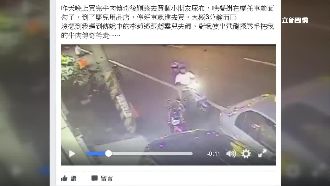 牛肉麵掛車前　短短10秒慘被偷走