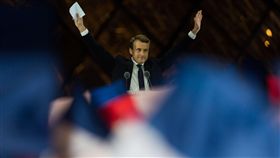 法國總統，馬克宏，EmmanuelMacron（圖／美聯社／達志影像）