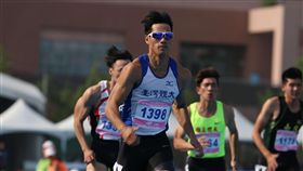 ▲楊俊瀚打破100公尺全國紀錄。（圖／台大新聞e論壇提供）