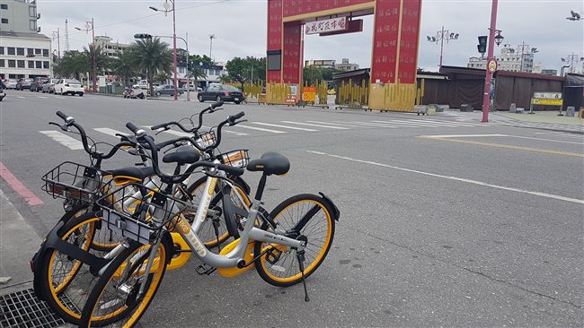 花蓮引進oBike　才一週就傷痕多