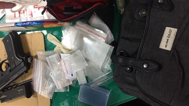 男恐嚇賣家吃子彈　遭警查出大量毒品