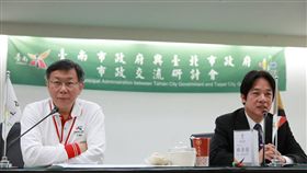 台北市長柯文哲赴台南市政交流　賴清德　陳佩琪　北市府提供