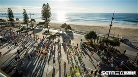 澳洲旅遊,運動,路跑,馬拉松,黃金海岸馬拉松,昆士蘭,鐵人三項。（圖／昆士蘭旅遊暨發活動推廣局提供）