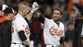 金鶯再見安打氣走國民。（圖／美聯社／達志影像）