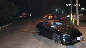 自以為拓海飆山路　男失控撞車遭移送