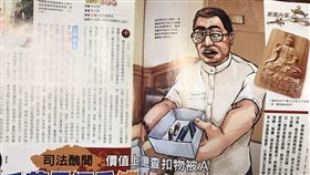 張宗保的沉香佛像疑遭掉包。翻攝鏡週刊