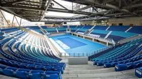 台北網球中心。（圖／世大運提供）
