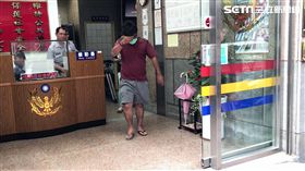 周女騎車載邱姓男友行經延平北路時，要求前方停等紅燈的翟男讓路，雙方爆發激烈口角，兩人竟將翟男痛毆一頓（楊忠翰攝）