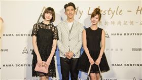 女星金凱德、時尚暖男修杰楷、女星陳敬宣到場力挺。（圖／亞瑪提供）