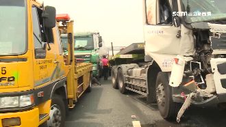 糾紛逼車國道競速？大七急駛連撞1傷