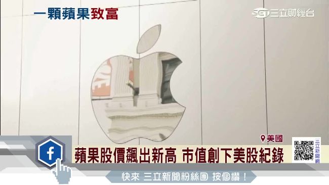 蘋果巿值飆破24兆　我總預算12倍