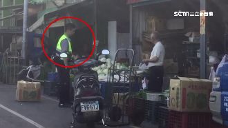 警到市場繳伙食費遭偷拍　心情很無奈
