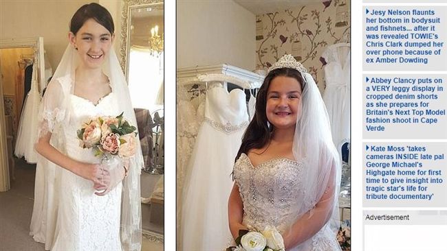 想永遠陪你們…癌母提早為女兒挑婚紗