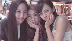 薛凱琪,陳意涵,張鈞甯,閨蜜2 ／翻攝自薛凱琪微博