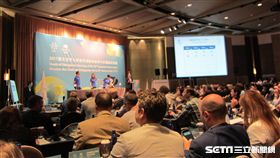 ▲2017年台北世大運代表團團長會議抽籤團體賽。（圖／記者蕭保祥攝）