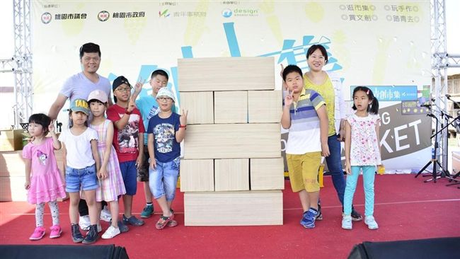 桃園米捏出貓熊便當　青創市集文創夯