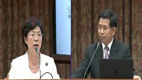 潘文忠,尤美女　圖／翻攝自立法院直播